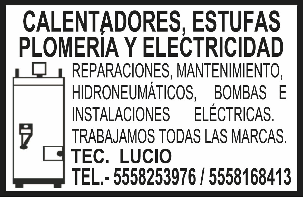 CALENTADORES  ESTUFAS