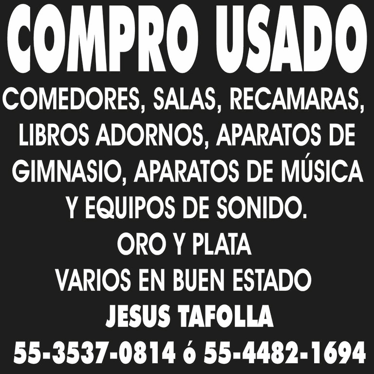 COMPRO USADO COMEDORES