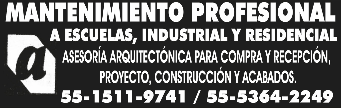 MANTENIMIENTO PROFESIONALA?ESCUELAS 