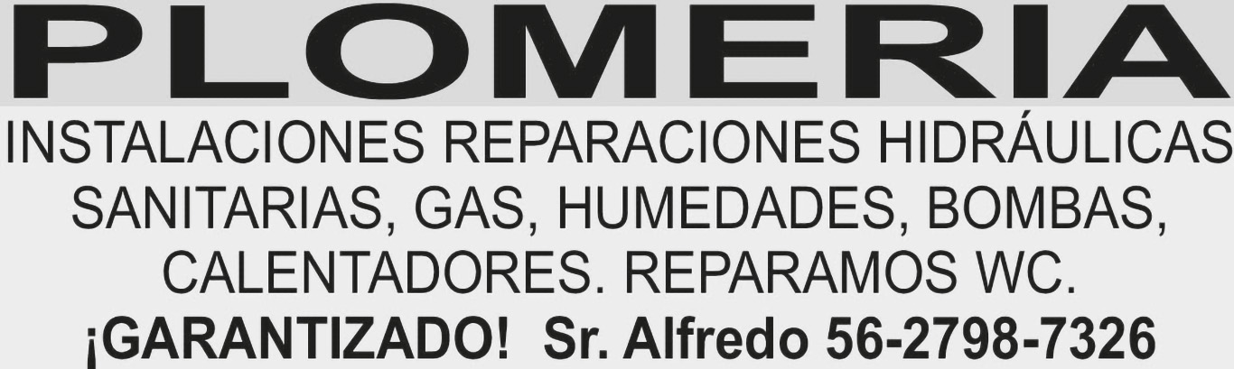 PLOMERIAINSTALACIONES REPARACIONES HIDR?ULICASSANITARIAS