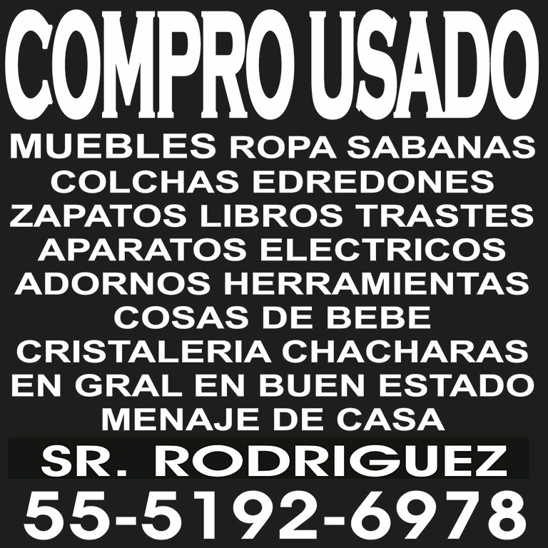 COMPRO USADO SR.