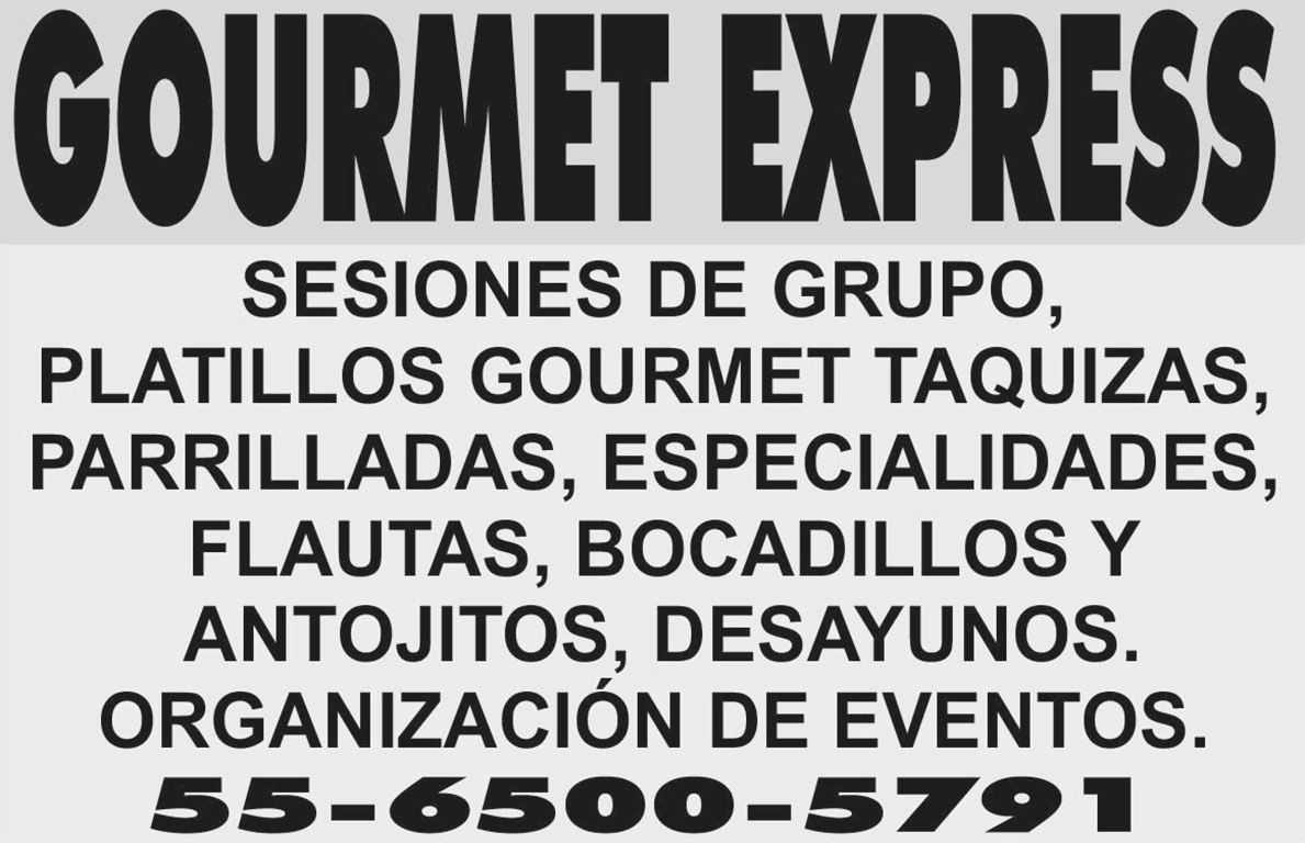 GOURMET EXPRESSSESIONES DE