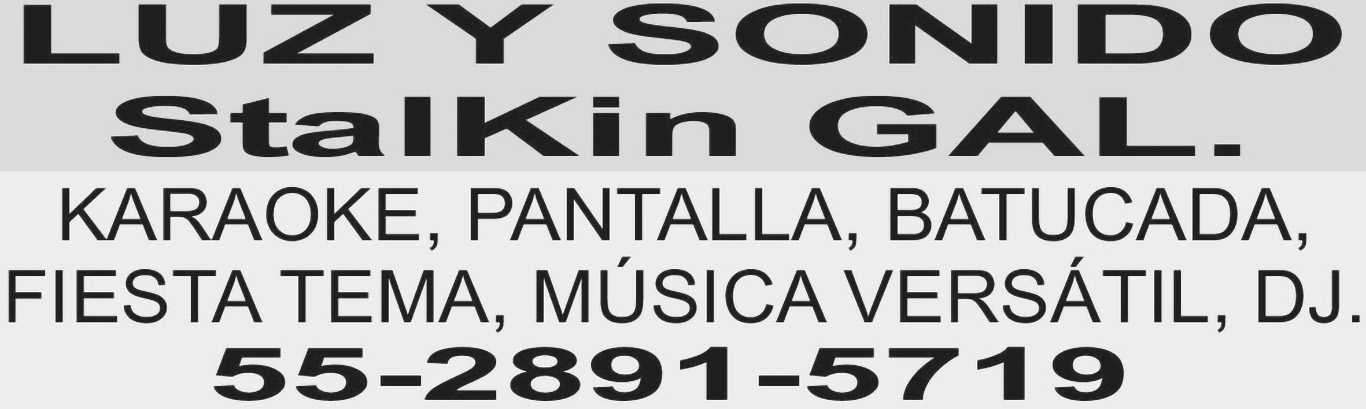 LUZ Y SONIDOSTALKIN