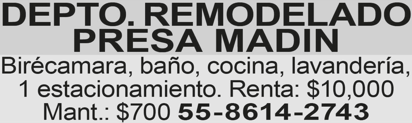 DEPTO. REMODELADO?PRESA MADINBIRECAMARA