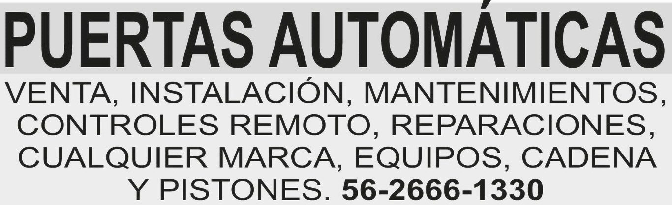 PUERTAS AUTOM?TICASVENTA 