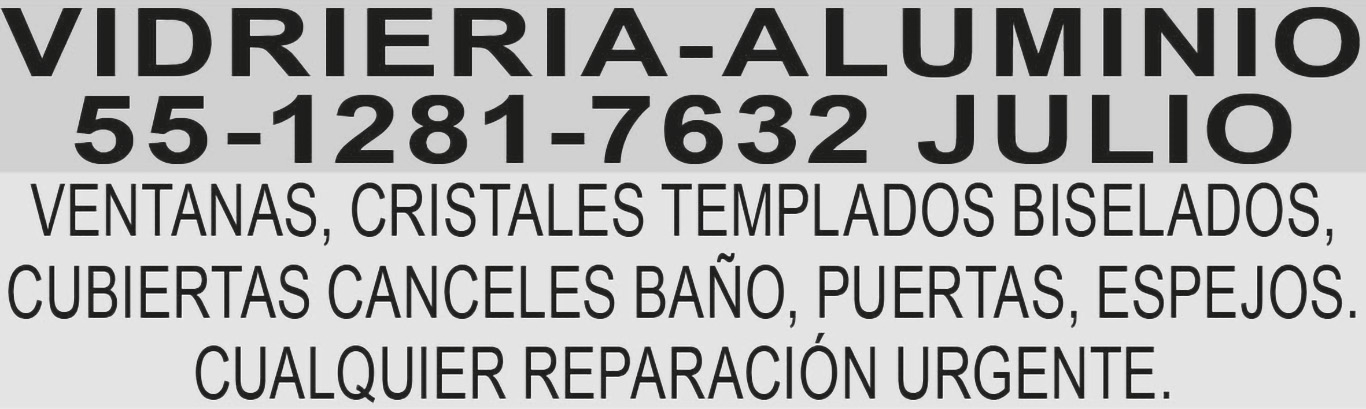 VIDRIERIA-ALUMINIO 55-1281-7632 JULIOVENTANAS