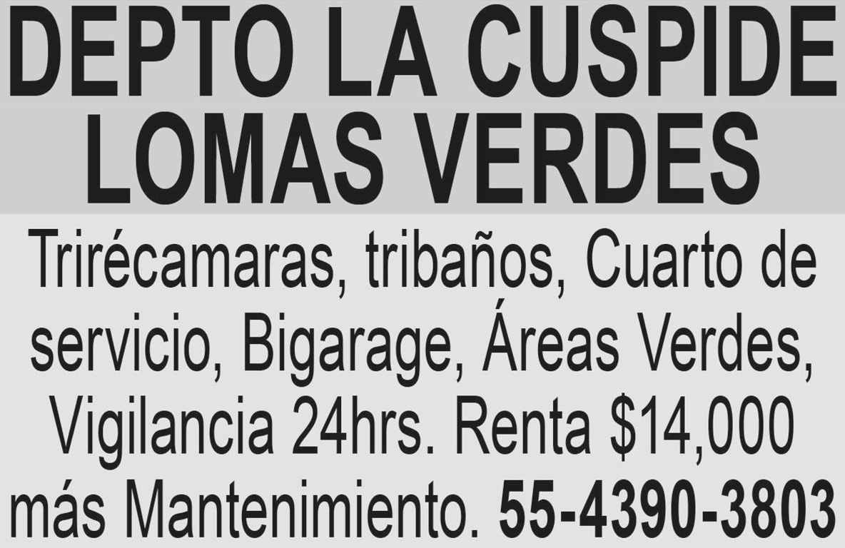 DEPTO LA CUSPIDE