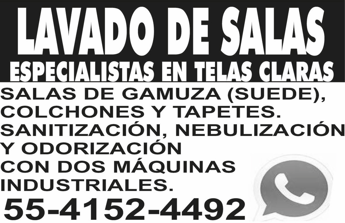 LAVADO DE SALAS
