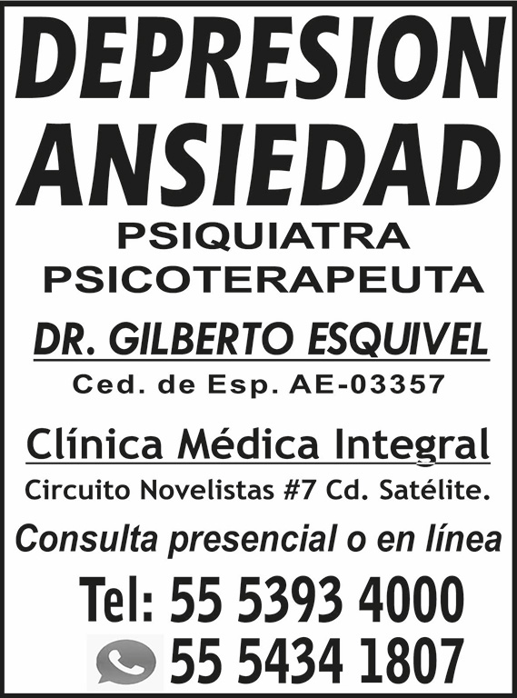 DEPRESI?N  ANSIEDADPSIQUIATRA