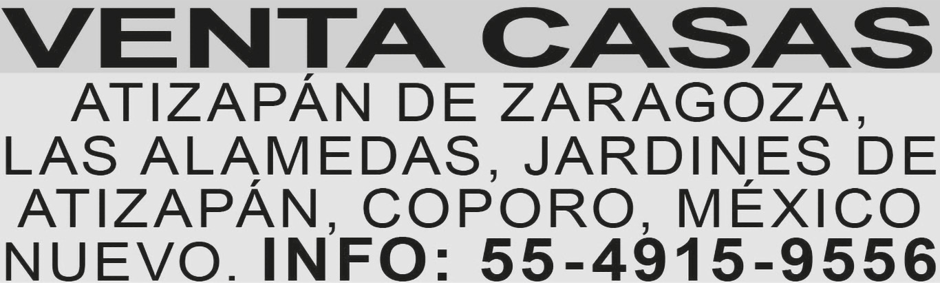 VENTA CASAS?55-4915-9556 