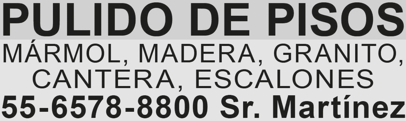 PULIDO DE PISOSM?RMOL