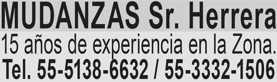 MUDANZASSR. HERRERA15 A?OS