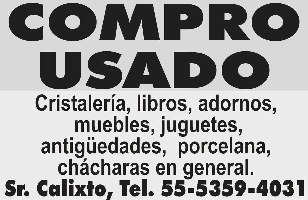 COMPRO USADO TEL.55-5359-4031