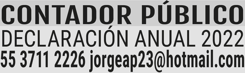 CONTADOR PUBLICODECLARACI?N ANUAL