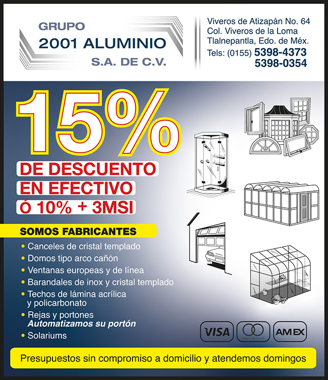 GRUPO 2001 ALUMINIO