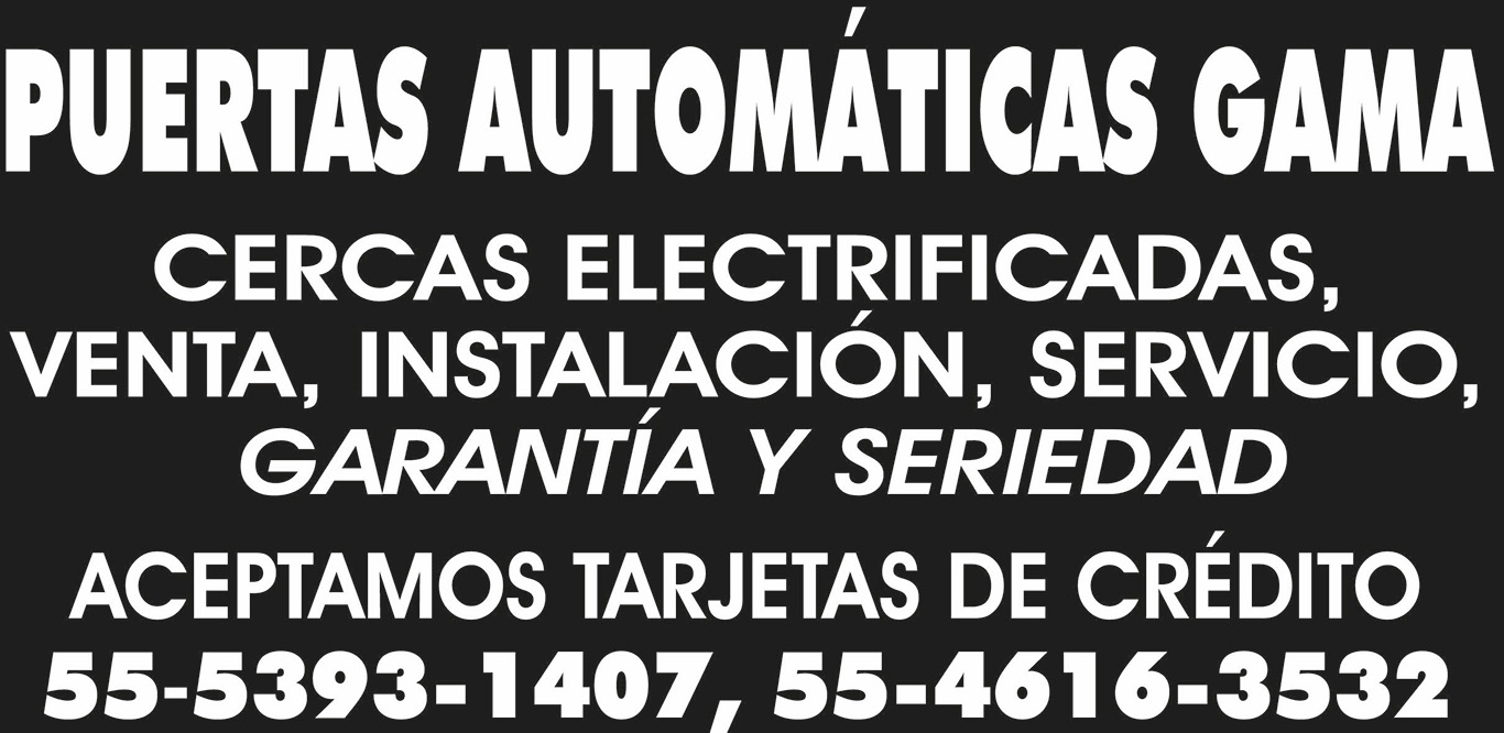 PUERTAS AUTOM?TICAS GAMACERCAS
