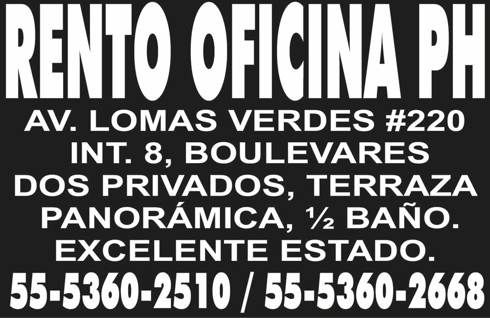 RENTO OFICINA PHAV.