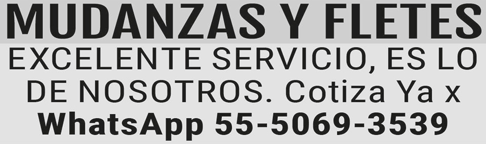 MUDANZAS Y FLETES