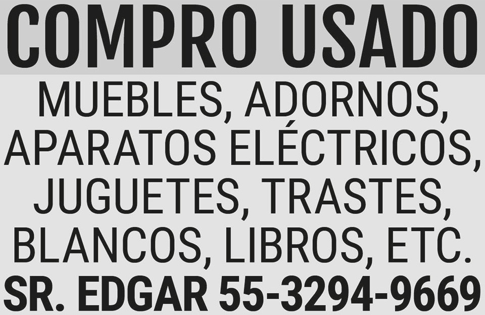 COMPRO USADOMUEBLES 
