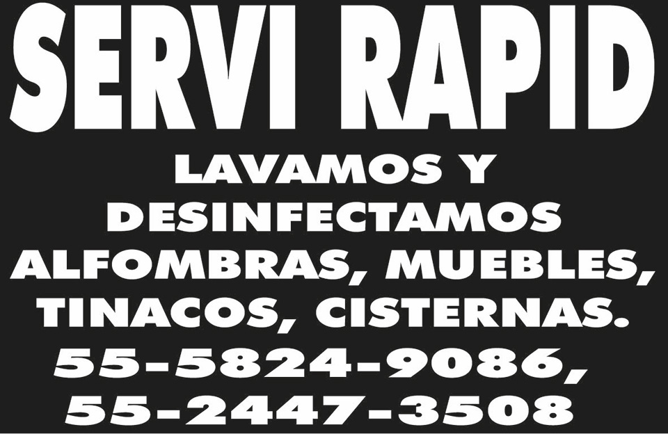 SERVI RAPIDLAVAMOS Y