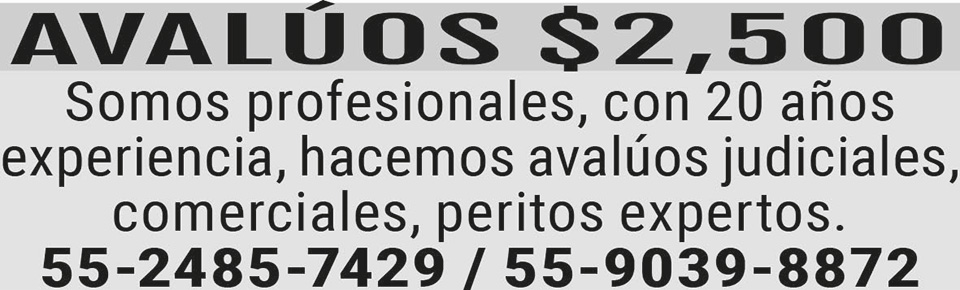 AVAL?OS $2 500SOMOS