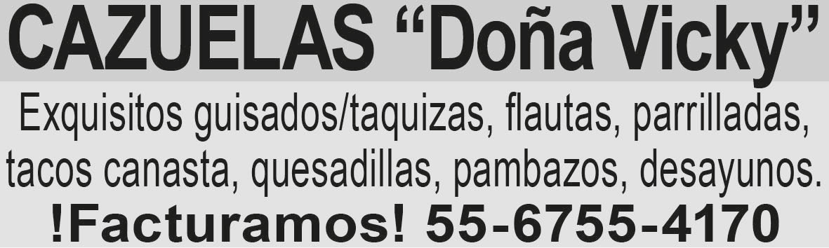 CAZUELAS 