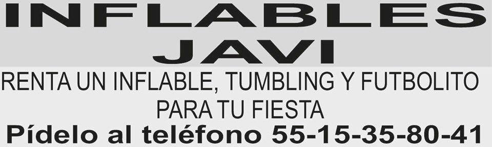 INFLABLESJAVIRENTA UN INFLABLE