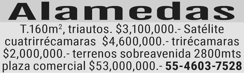 ALAMEDAS 5546037528 