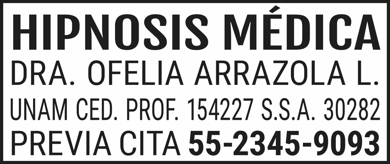 HIPNOSIS MEDICADRA. OFELIA