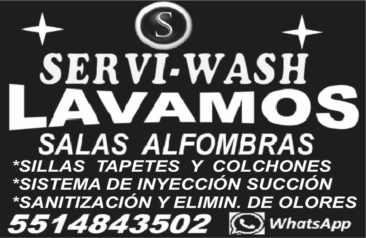 SERVI-WASH?LAVAMOS SALAS ALFOMBRAS55-1484-3502