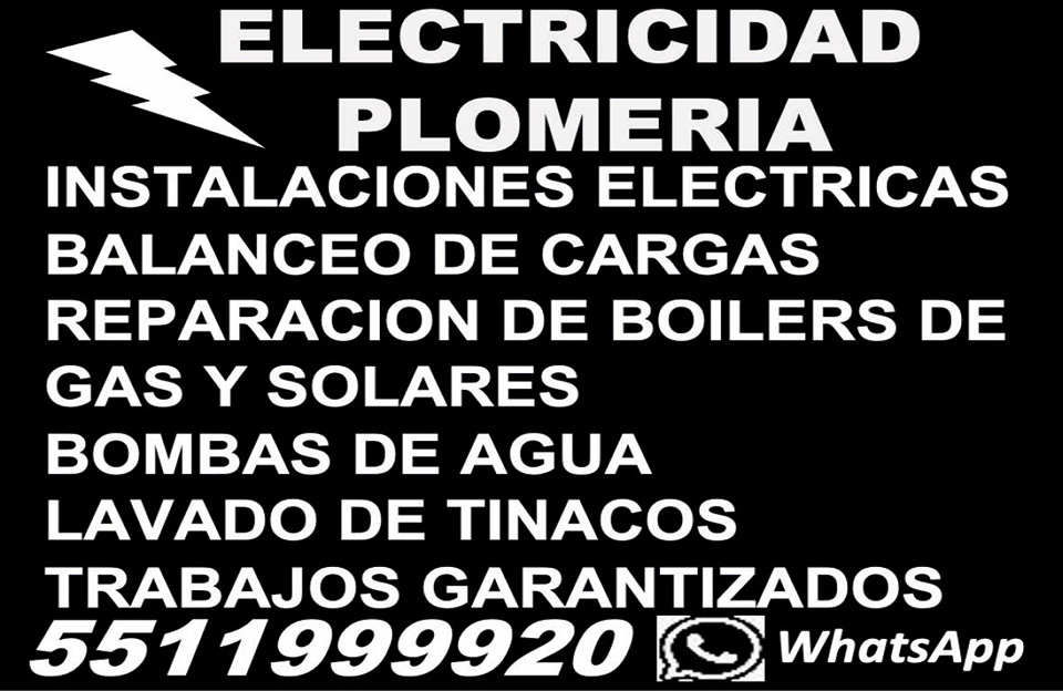 ELECTRICIDADPLOMERIA55-1199-9920  