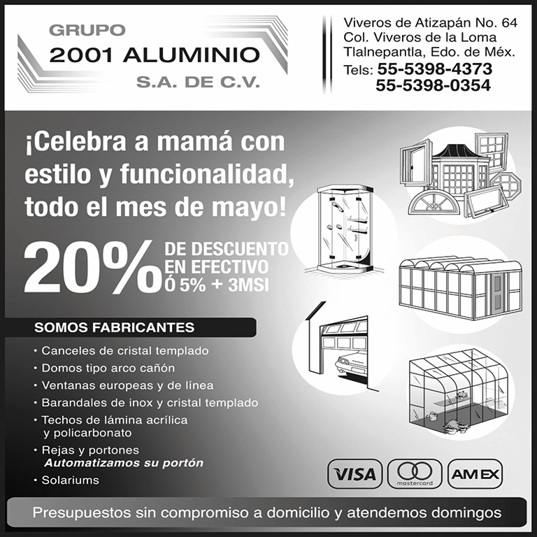 GRUPO 2001 ALUMINIO