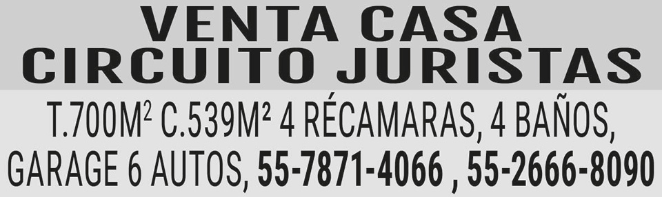 VENTA CASA CIRCUITO