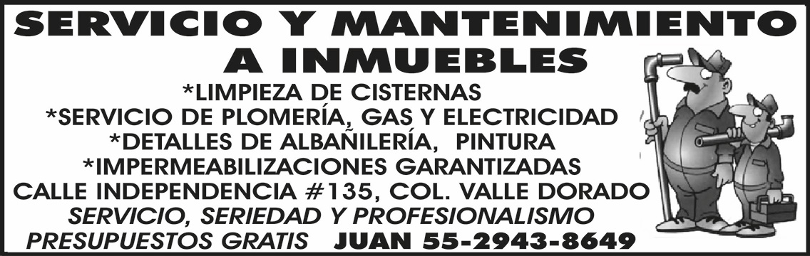 SERVICIO Y MANTENIMIENTO