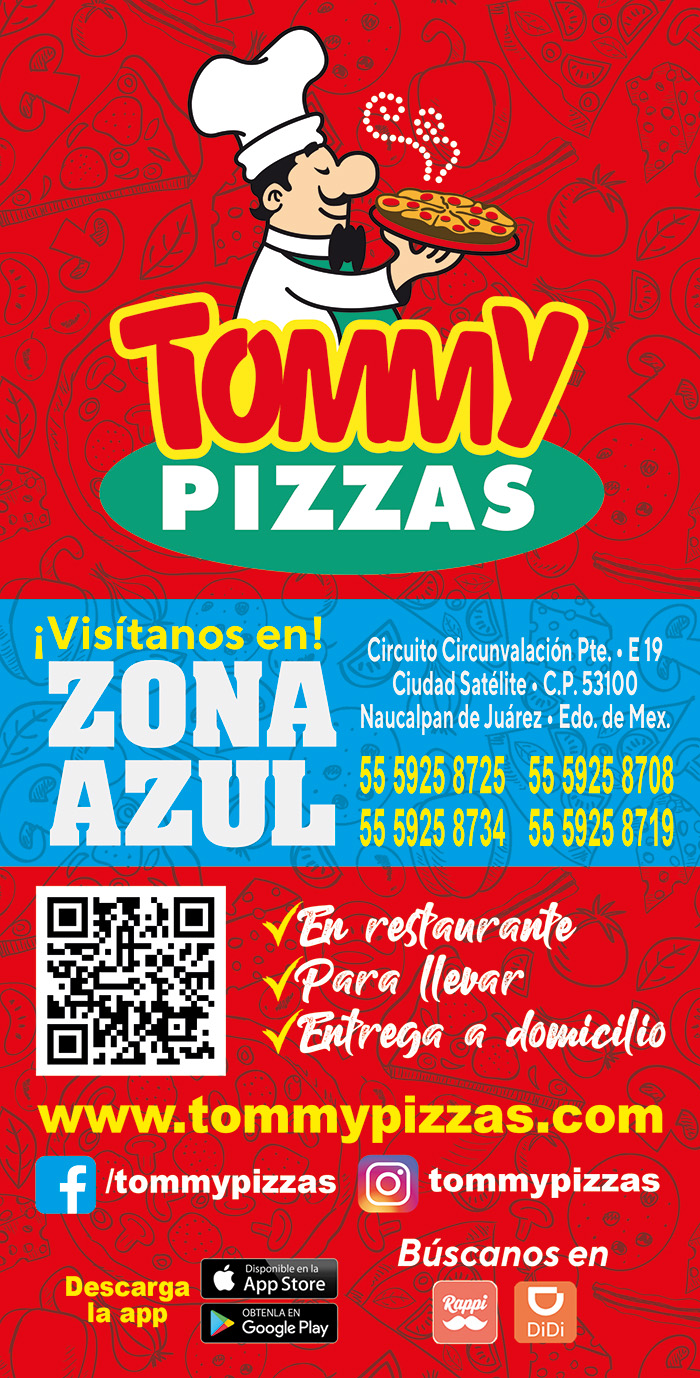 TOMMY PIZZAS 55-5925-8725