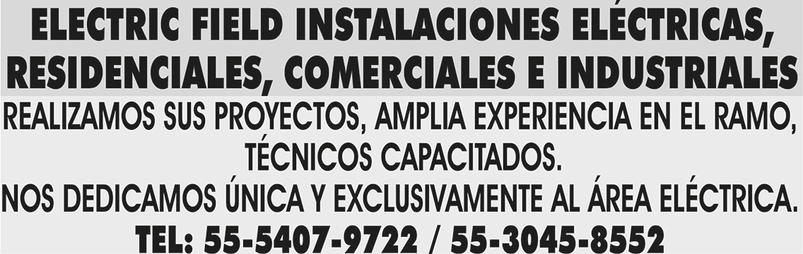 ELECTRIC FIELD INSTALACIONES