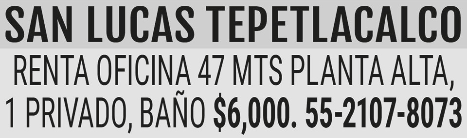 SAN LUCAS TEPETLACALCO