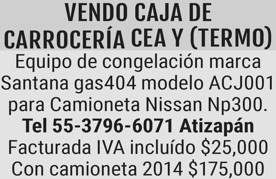 SE VENDE?CAJA DE
