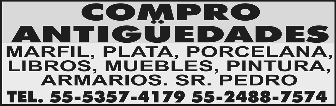 COMPRO ANTIGUEDADES TEL.
